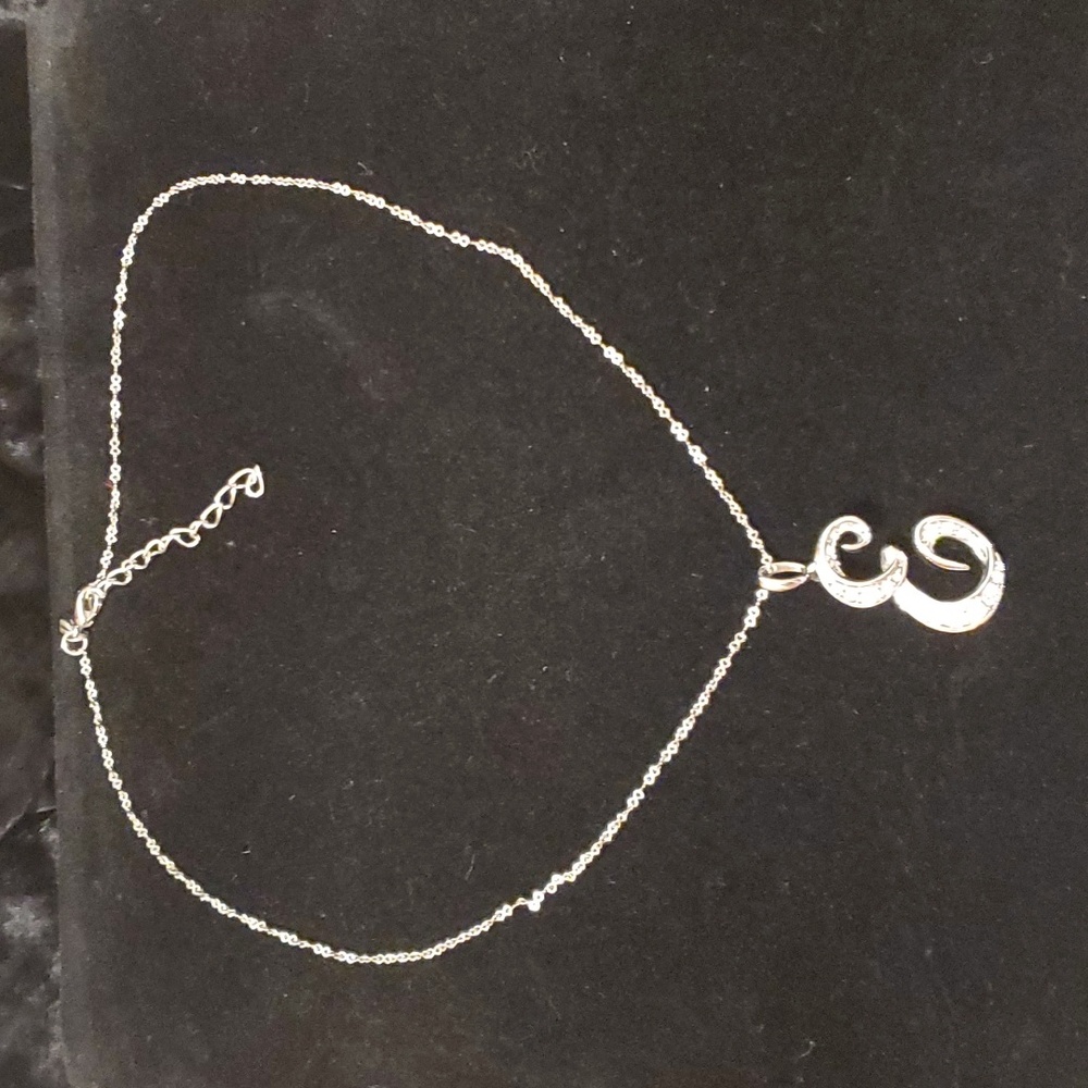 Nolan Miller "E" Initial Necklace - image 1